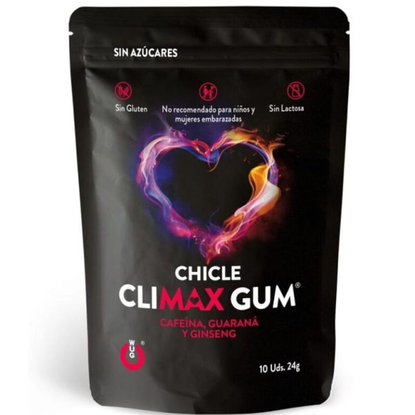 WUG GUM CLIMAX -10 UNIDADES CHICLETS   - NOVO PARA AMBOS OS SEXOS EFEITO IMEDIATO