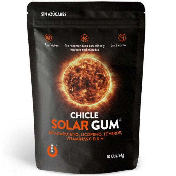 WUG GUM – SOLAR GUM SUN TANNING 10 UNITS- 8€  - ( SOL )
