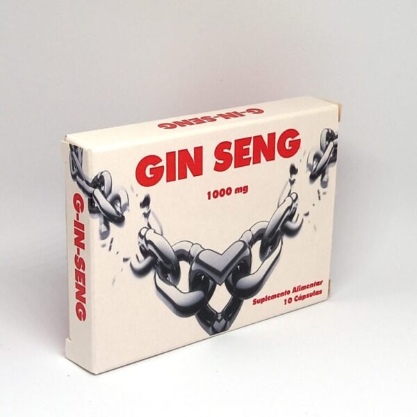 GIN SENG | 10 CÁPSULAS- SUPLEMENTO ALIMENTAR  NOVO E EFICAZZZ NATURAL -