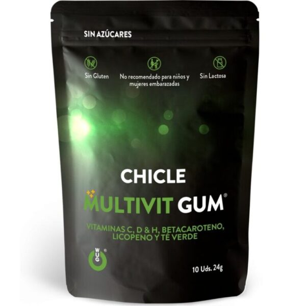 WUG GUM MULTIVIT GUM- 10 unidades